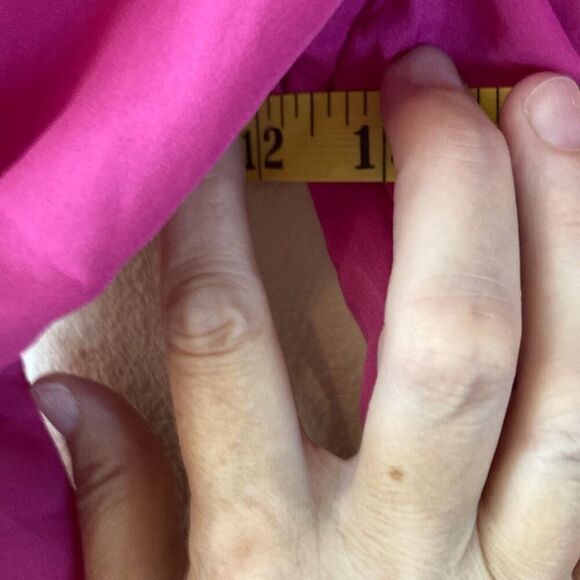 Daniel Rainn Pink Ballon Sleeve Blouse (J8) - Picture 10 of 12